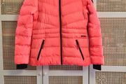 Neon Orange Cars JeansJacket S