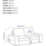 2 seater sofa Image 2