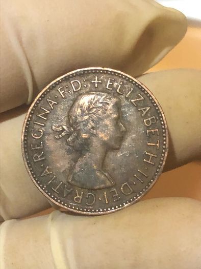 Elizabeth Halfpenny  x28 Pictures of each coin