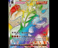 Single Strike Urshifu VMAX 167/163 Rainbow Hyper Secret Rare Battle Styles Pokemon Card