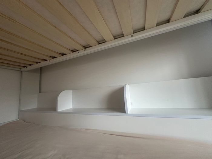 Triple sleeper bunk bed (double and single)