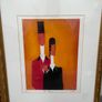 Pair of John Swindell Equestrian Art Prints , 2001, Matching Gilt Frames Image 2