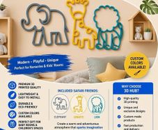 Safari decoration - kids room