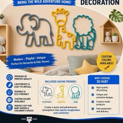 Safari decoration - kids room