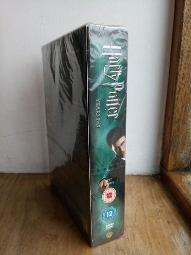Sealed Harry Potrer Years 1-5 5 Disc Dvd Box Set