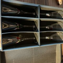 Tipperary Crystal Set of 6 wine glasses (eclipse range)
