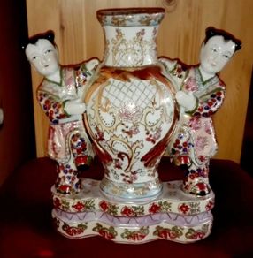 Stunning Chinese candle holder
