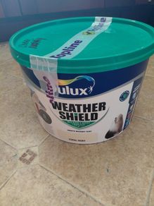Dulux 10L Coral Ivory Weather Shield Paint