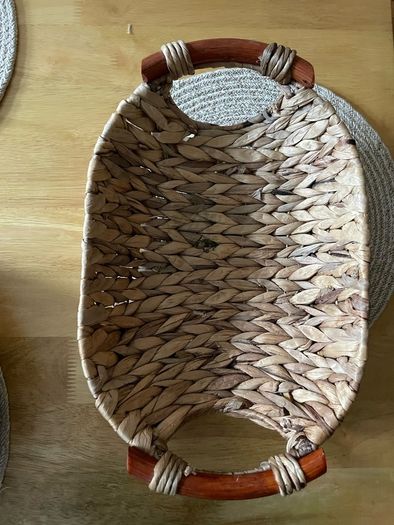 Straw baskets
