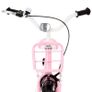 Kids Bike with Front Carrier 12 inch White and Pink Image 5