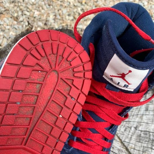 Premium Nike Air Jordan 1 High Jaded Navy