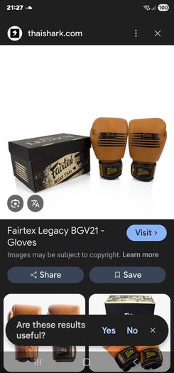 Fairtex BGV-21 Brand New 12oz