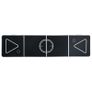 Folding Beer Pong Table 240 cm Black Image 5