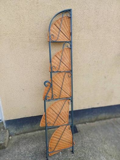 Metal Corner Shelf Unit