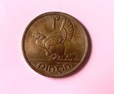 Irish Penny, From 1946, Free Post