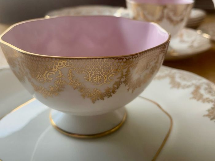 Vintage Salisbury Bone China Tea Set