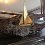 Galway Hooker Bog Oak Sculpture Image 3