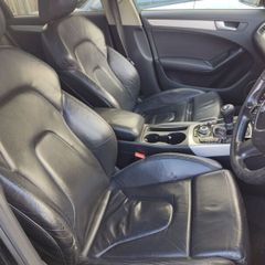 2010 Audi A4 S-Line Black Leather interior