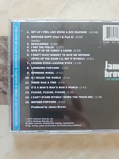 James Brown CD - Sex Machine