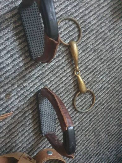 Equitation leathers etc