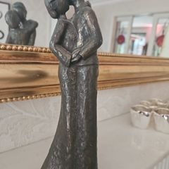 bronze couple