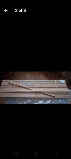 New wooden venetian blind