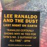 Lee Ranaldo And The Dust (Sonic Youth)  - Last Night On Earth Image 2