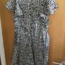 Beautiful Dress with lining Blue Vanilla Size 14 Brand New Image 2