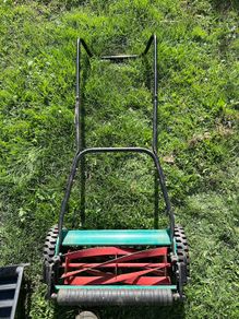 Bosch AHM 38G Manual Hand Push Garden Lawn Mower