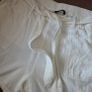 White linen shorts size L Image 5
