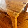large wood coffee table Image 5
