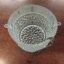 Crystal ice bucket and Tongs Image 4