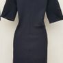 New With Tags Karen Millen Black Frill Hem Tunic Knit Mini Jumper Dress Image 6