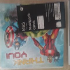 Avengers Thank you cards with envelopes