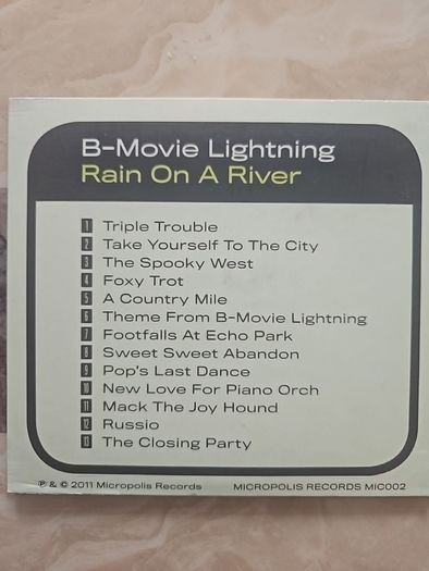 B-Movie Lightning CD - Rain On A River