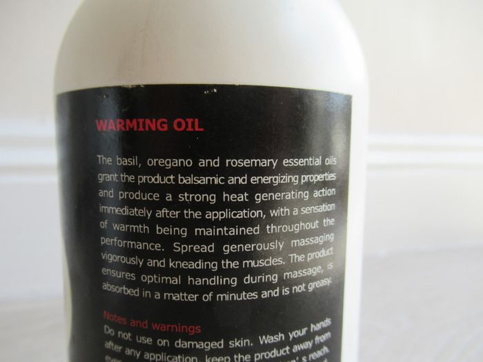 O3Zone Elite warming oil 500ml