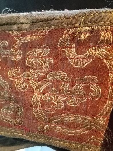 Large Silver Early 19th Century Gua with A Tsatsa of Green Tara