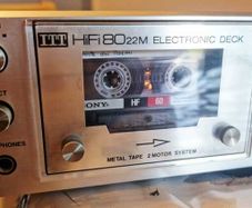 From 1978 - ITT Tapedeck Schaub-Lorenz Hifi 8022M, working perfect