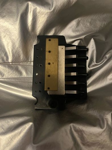 Jackson Floyd Rose JT 580 low profile double locking tremolo bridge original made in Japan Tremolo brass Block for Floyd Rose Schaller 34mm Electric guitar parts accessories