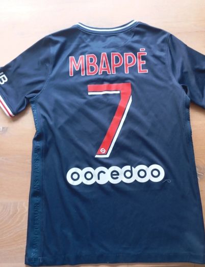 Nike Paris Saint-Germain Mbappe 2020/21 Home Football Shirt