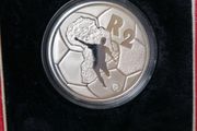 1996 South Africa Silver Proof 2 Rand Coin