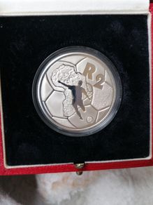 1996 South Africa Silver Proof 2 Rand Coin