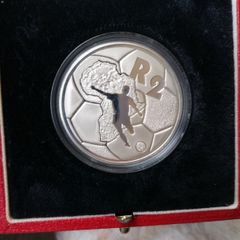 1996 South Africa Silver Proof 2 Rand Coin