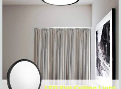 12" flush mounted modern, stylish LED ceiling light