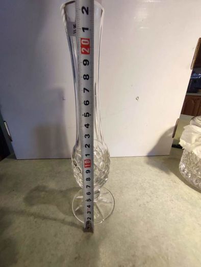 Vintage Waterford Araglin Bud Vase, 9" Tall Bud Vase,  Signed Waterford, Good CONDITION. No 29