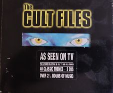 Various - The Cult Files 2 x CD (1996) Movie & TV Theme Tunes w/Slipcase EX+