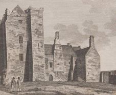 1797 Engraving N.E. View Athcarne Castle