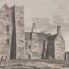 1797 Engraving N.E. View Athcarne Castle