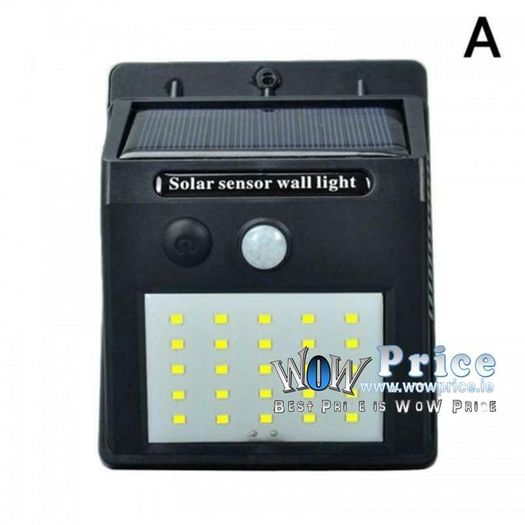 37555-4 4pcs 20 LED Solar Power Garden Lamp