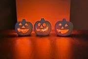 3 mini pumpkins